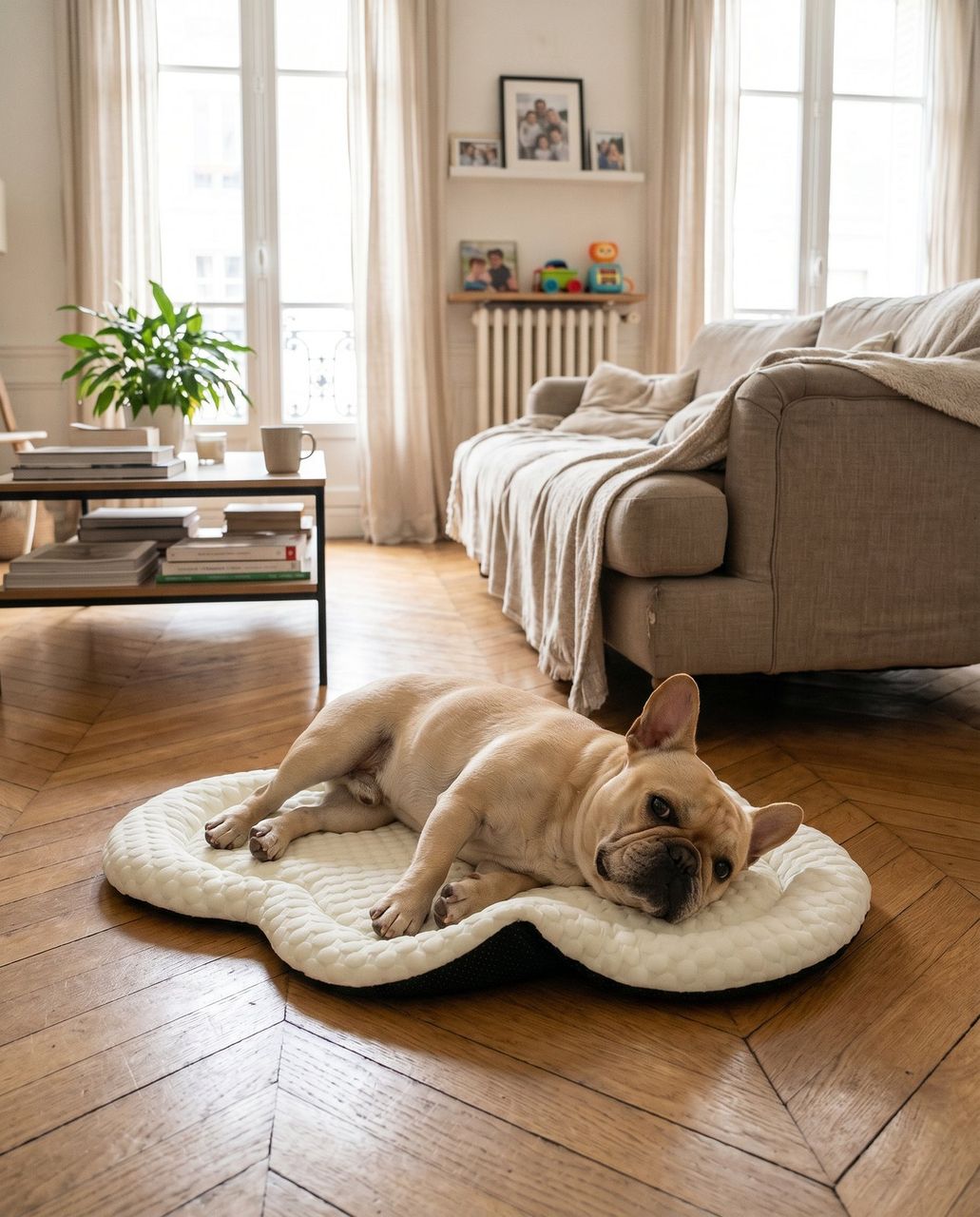 Coolbrîse Verkoelende Hondenmat — hond op de mat